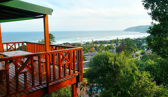 View from a Wilderness guest house on the Garden Route.